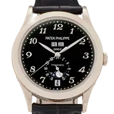 パテックフィリップ アニュアルカレンダー 5396G-012 ブラック ホワイトゴールド 38.5mm