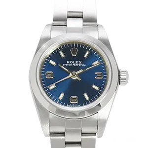 【2025年09月】ロレックス オイスターパーペチュアル369インデックス 76080 ステンレススチール 24mm ブルー 中古品