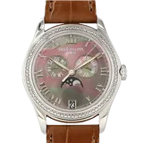 パテックフィリップ アニュアルカレンダー 4936G-001 ブラックマザーオブパール ホワイトゴールド 37mm