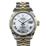 ロレックス デイトジャスト 279173 シルバー ステンレススチール+イエローゴールド 28mm
