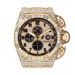 【2025年08月】オーデマピゲ ロイヤルオーク オフショア 26215OR.ZZ.1239OR.01 ピンクゴールド 44mm ダイヤモンド 中古品