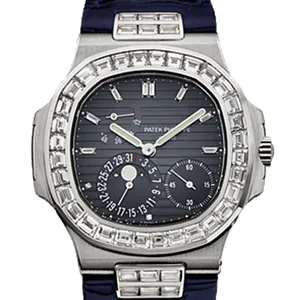 【2025年09月】パテックフィリップ ノーチラス 5724G-001 ホワイトゴールド 40mm ブラック 中古品