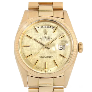 【2022年11月】ロレックス デイデイト 1803 イエローゴールド 36mm シャンパン 中古品