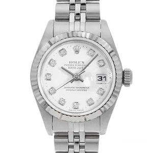 【2023年01月】ロレックス デイトジャスト 79174G ステンレススチール+ホワイトゴールド 26mm ホワイト 中古品
