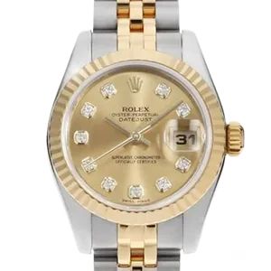 【2023年05月】ロレックス デイトジャスト 179173 ステンレススチール+イエローゴールド 26mm ゴールド 中古品