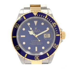 【2025年04月】ロレックス サブマリーナーデイト 16613LB ステンレススチール+イエローゴールド 40mm ブルー 中古品