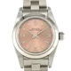 ロレックス オイスターパーペチュアル 76080 ピンク 24mm ステンレススチール