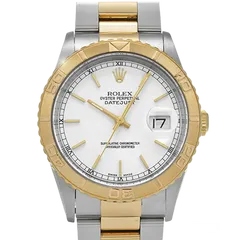 ロレックス デイトジャスト 16263 ホワイト 新品