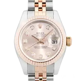ロレックス デイトジャスト 179171G ピンク ステンレススチール+エバーローズゴールド 26mm