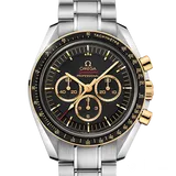 オメガ スピードマスター 522.20.42.30.01.001 ブラック ステンレススチール+イエローゴールド 42mm