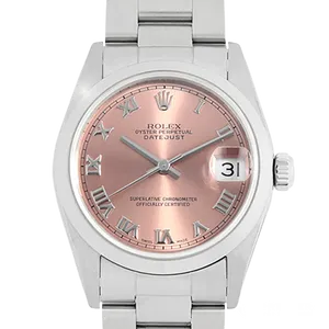 【2023年02月】ロレックス デイトジャスト 68240 ステンレススチール 31mm ピンク 中古品