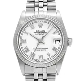 ロレックス デイトジャスト 68274 ホワイト ステンレススチール 31mm