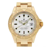 ロレックス ヨットマスター1 16628 ホワイト イエローゴールド 40mm