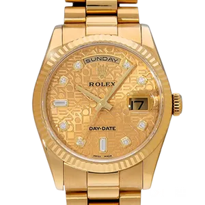 【2026年05月】ロレックス デイデイト 118238A イエローゴールド 36mm シャンパンコンピューター 中古品