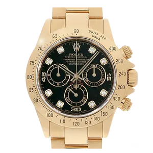 【2025年03月】ロレックス デイトナ 116528G イエローゴールド 40mm ブラック 中古品
