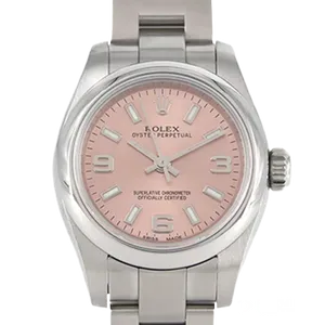 【2026年02月】ロレックス オイスターパーペチュアル 176200 ステンレススチール 26mm ピンク 中古品