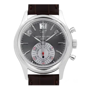 【2021年07月】パテックフィリップ アニュアルカレンダー 5960P-001 プラチナ 40.5mm グレー 中古品