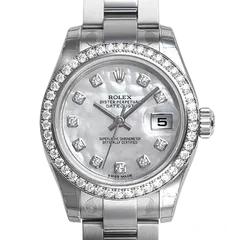 ロレックス デイトジャスト 179384NG ホワイト 新品