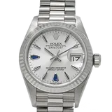 ロレックス デイトジャスト 69179 シルバー ホワイトゴールド 