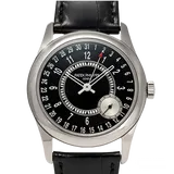 パテックフィリップ カラトラバ 6006G-001 ブラック ホワイトゴールド 39mm
