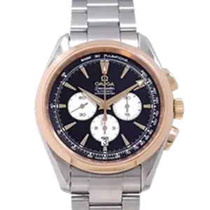 【2022年12月】オメガ シーマスター 221.20.42.40.01.002 ステンレススチール 42mm ブラック 中古品