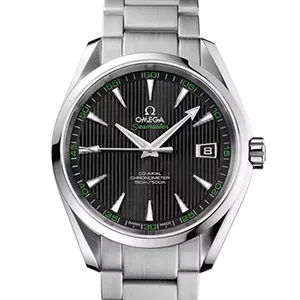 【2022年08月】オメガ シーマスターアクアテラ　クロノメーター 231.10.42.21.01.001 ステンレススチール	 41.5mm ブラック 中古品