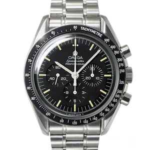 【2022年09月】オメガ スピードマスタープロフェッショナル 3592.50 ステンレススチール 42mm ブラック 中古品