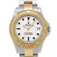 ロレックス ヨットマスター1 168623 ホワイト 35mm ステンレススチール