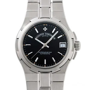 【2022年01月】ヴァシュロンコンスタンタン オーヴァーシーズ 42050 ステンレススチール 35mm ブラック 中古品