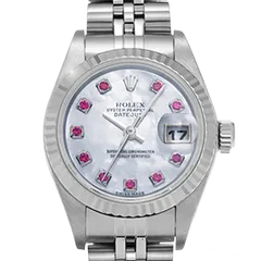 ロレックス デイトジャスト 79174NGR ホワイトシェル 新品