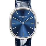パテックフィリップ ゴールデンエリプス 5738P-001 ブルー プラチナ 39mm