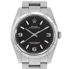ロレックス オイスターパーペチュアル 116034 ブラック 新品