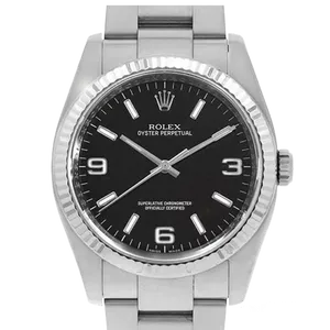 【2026年04月】ロレックス オイスターパーペチュアル 116034 ステンレススチール 36mm ブラック 中古品