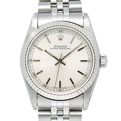 ロレックス オイスターパーペチュアル 67514 シルバー 新品