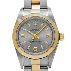 ロレックス オイスターパーペチュアル 76183 グレー 新品