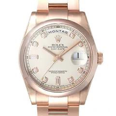 ロレックス デイデイト 118205FA シルバー 新品