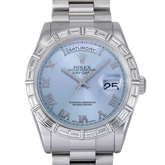 ロレックス デイデイト 118366 アイスブルー 新品
