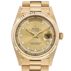 ロレックス デイデイト 18238LB ダイヤ入り 新品