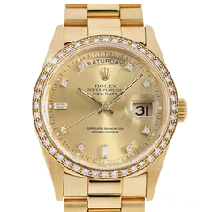 ロレックス デイデイト 18348A シャンパンカラー 新品