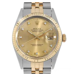 ロレックス デイトジャスト 16013G シャンパン 新品