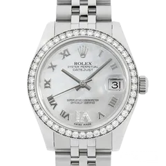 ロレックス デイトジャスト 178384NR ホワイト 新品