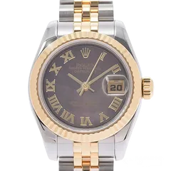 ロレックス デイトジャスト 179173NR ブラックシェル 新品