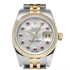 【2026年04月】ロレックス デイトジャスト 179173NGR ステンレススチール+イエローゴールド 26mm ホワイトシェル 中古品