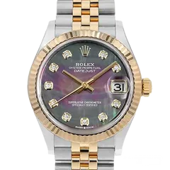 ロレックス デイトジャスト 278273NG ブラックシェル 新品