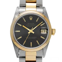 ロレックス デイトジャスト 68243 ブラック 新品