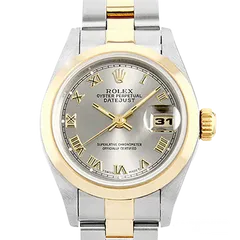 ロレックス デイトジャスト 69163 グレー 新品