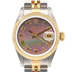 ロレックス デイトジャスト 69173NR ブラックシェル 新品