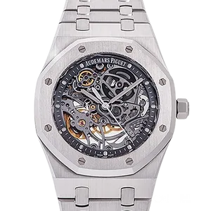 【2023年04月】オーデマピゲ ロイヤルオーク 15305ST.OO.1220ST.01 ステンレススチール 39mm スケルトン 中古品