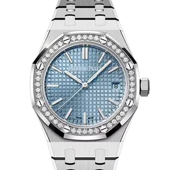 オーデマピゲ ロイヤルオーク 15551ST ライトブルー 新品