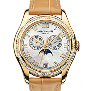 【2023年03月】パテックフィリップ アニュアルカレンダー 4936J-001 イエローゴールド	 37mm マザーオブパール	 中古品